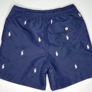 Polo Ralph Lauren‎ Boys Embroidered Swim Trunks kids Sz S 8